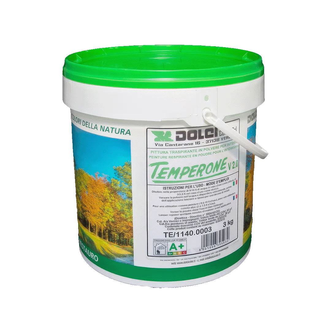 Temperone V.20 Pittura Traspirante in Polvere