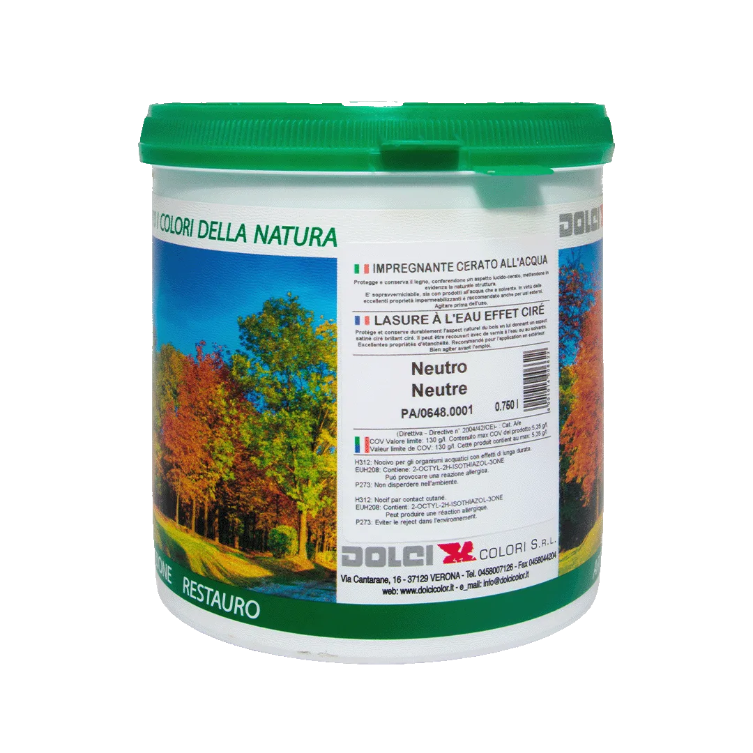 Impregnante all'Acqua Effetto Cerato